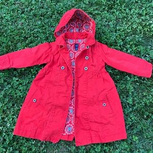BabyGap Girls Double Button Canvas Dress Coat 5